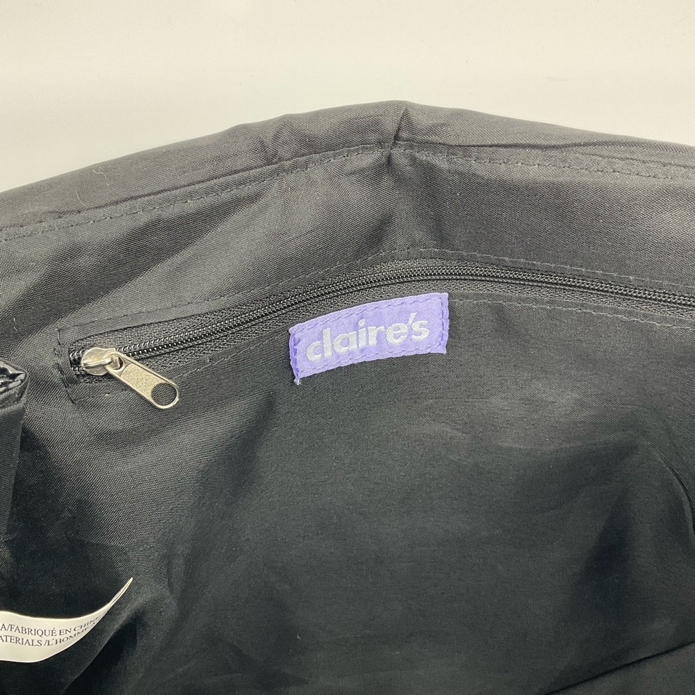 Claire’s | Vintage Y2K Neon Leopard Bag | McBling Mall Goth | Tote - Picture 6 of 9